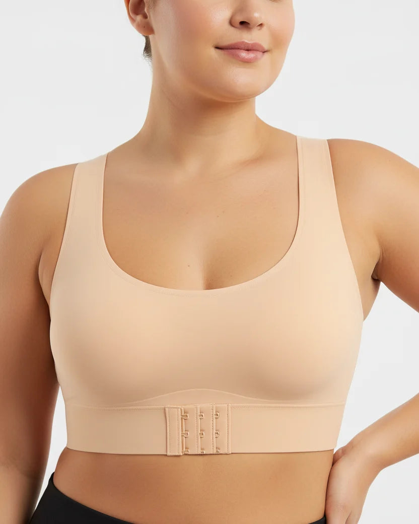 Nude ComfortLift front-closure bra
