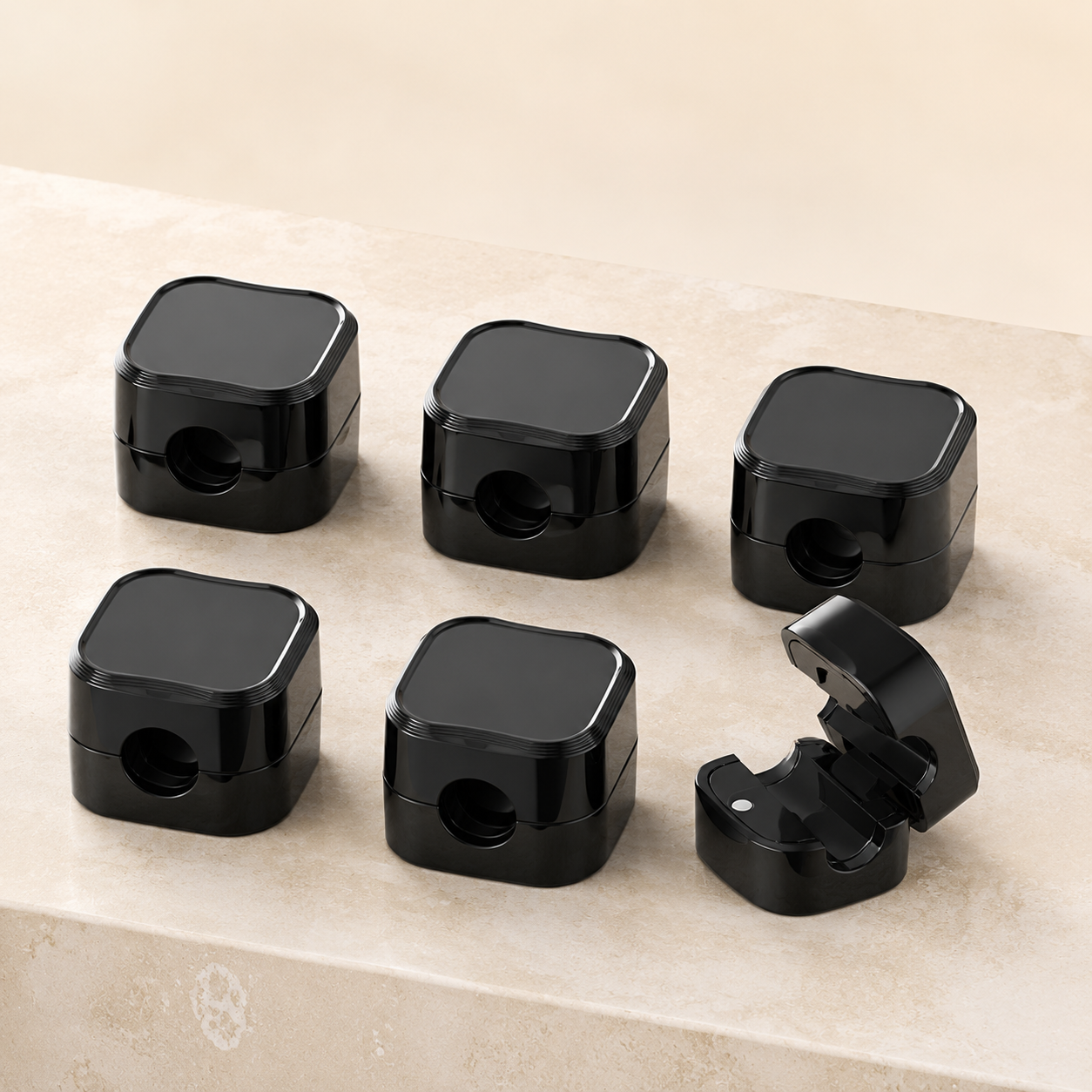 CableNest™ Magnetic Cable Clips – 6 Pack