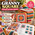 Granny Square Crochet Pattern Library