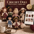 Crochet doll pattern library