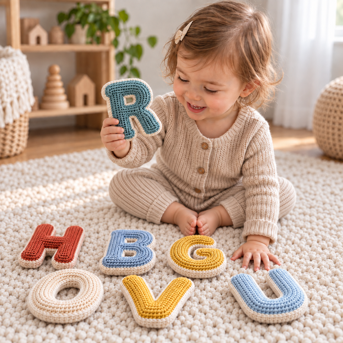 A–Z 3D Crochet Letters Pattern Bundle