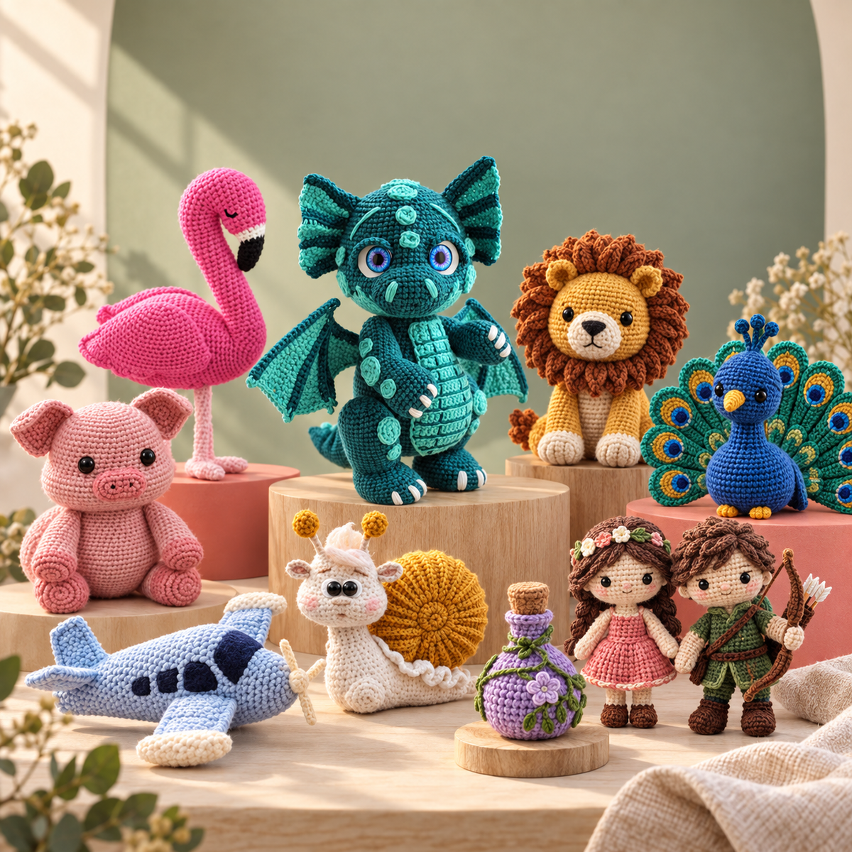 Amigurumi Crochet Pattern Library