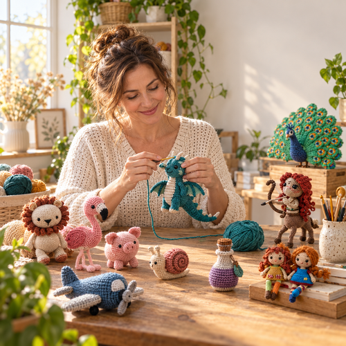 Amigurumi Crochet Pattern Library